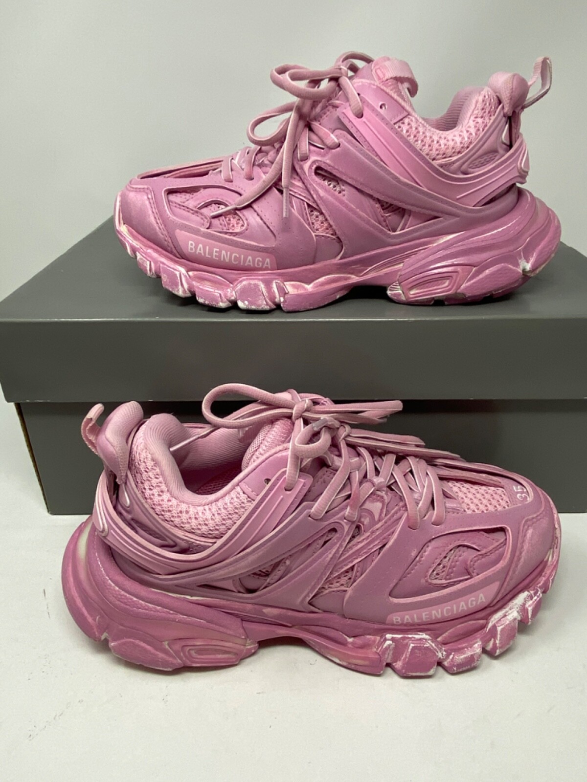 balenciaga pink trainers