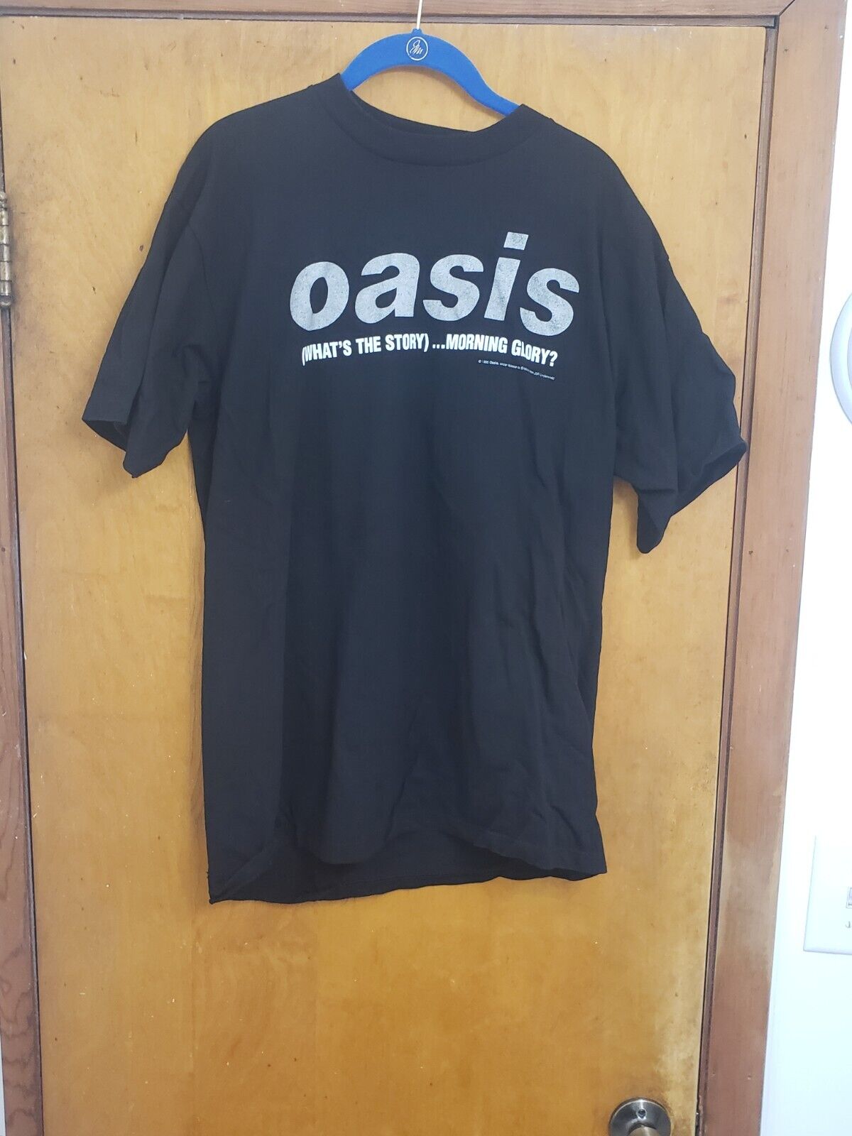 Vintage XL 1995 Oasis band What's The Story Morning Glory t-shirt ...