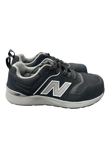 New Balance Men Elite Lite EH F2413 Medium Composite Toe Shoe Black/Grey 7.5
