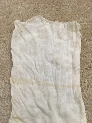 Vintage ASCO SALT AMERICAN STORES CO 4lb Cloth Sack Bag