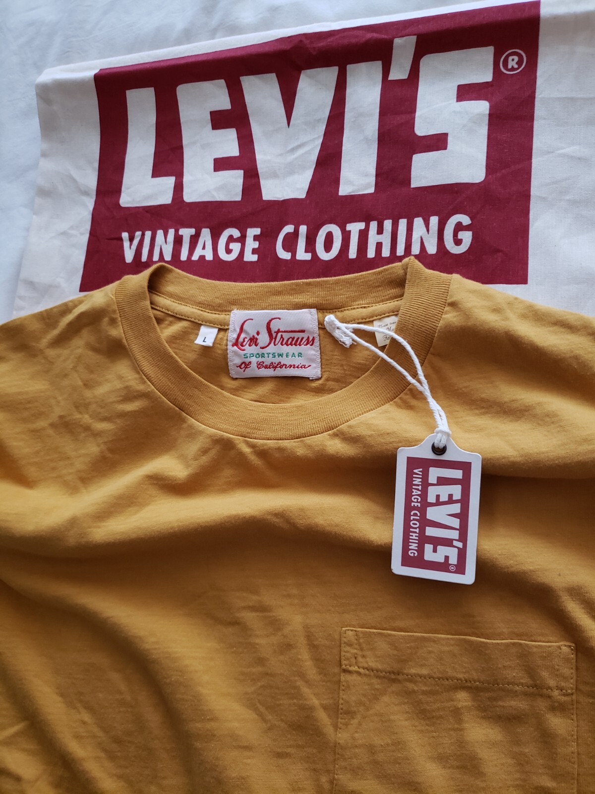 LVC Levi's 1950s Vintage Clothing Sportswear T-shirt Men's