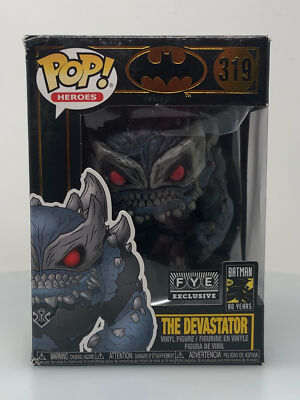 Funko POP! Heroes DC Comics Batman The Devastator #319 Vinyl Figure DAMAGED