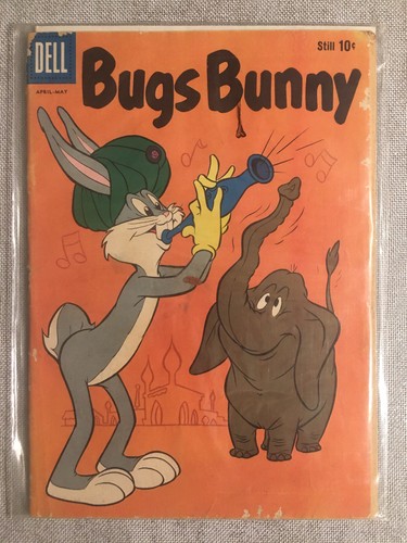 Vintage 1959 Bugs Bunny 10 Cent Comic April-May Edition