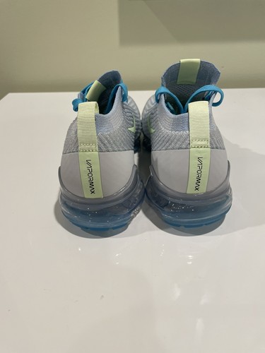 Pre-owned Nike Women's Air Vapormax Flyknit 3 Pure Platinum Volt Dc2051-001 Size 7 In Pure Platinum/barely Volt