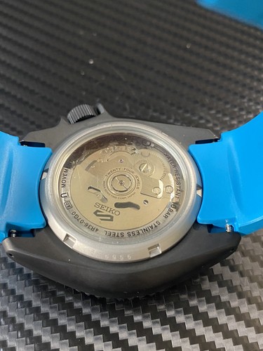 Pre-owned Seiko Srpd79 “miami Vice” Mod Watch - Custom Insert Chapter Ring Sapphire Glass