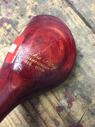 Vintage Northwestern Golf Clubs Jackie Pung Wood Drivers 1 3 4 LOW SHIP