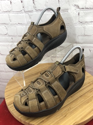 skechers shape ups mens sandals