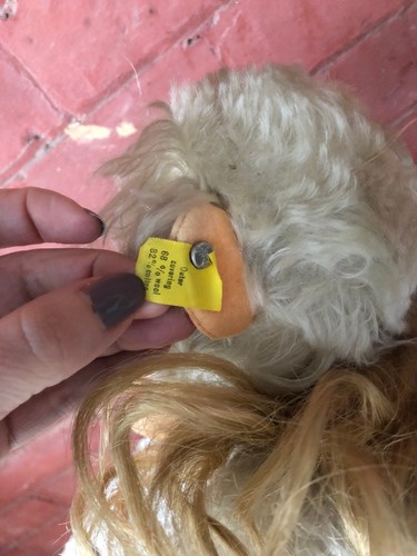 Vintage STEIFF Mohair Wool 