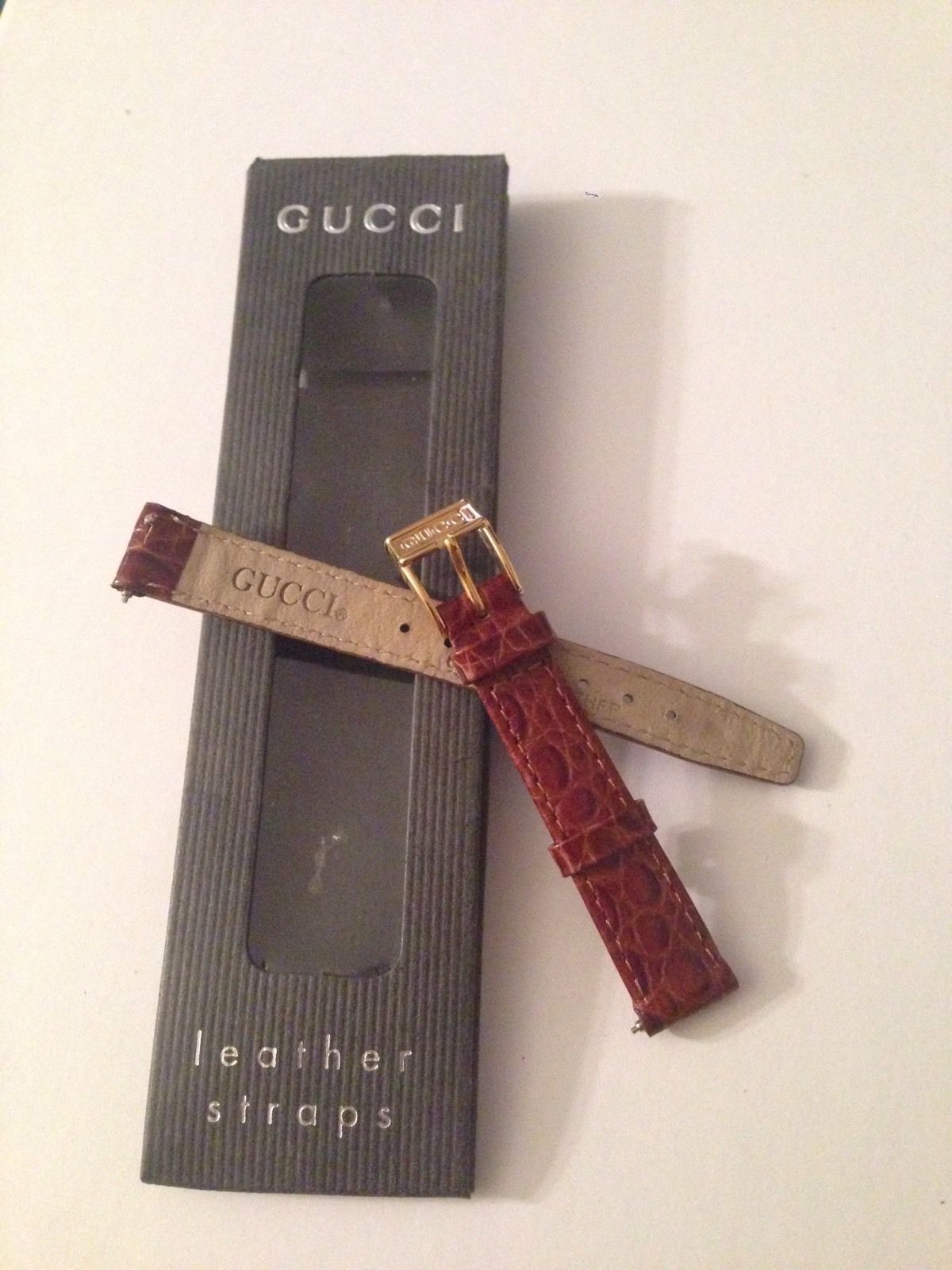 Gucci Leather Wristwatch Bands