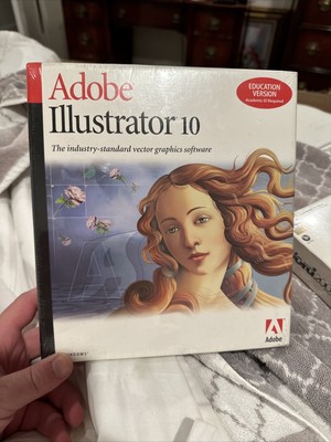 Adobe Illustrator 10 Software for MAC Computer #R1-3 SEALED