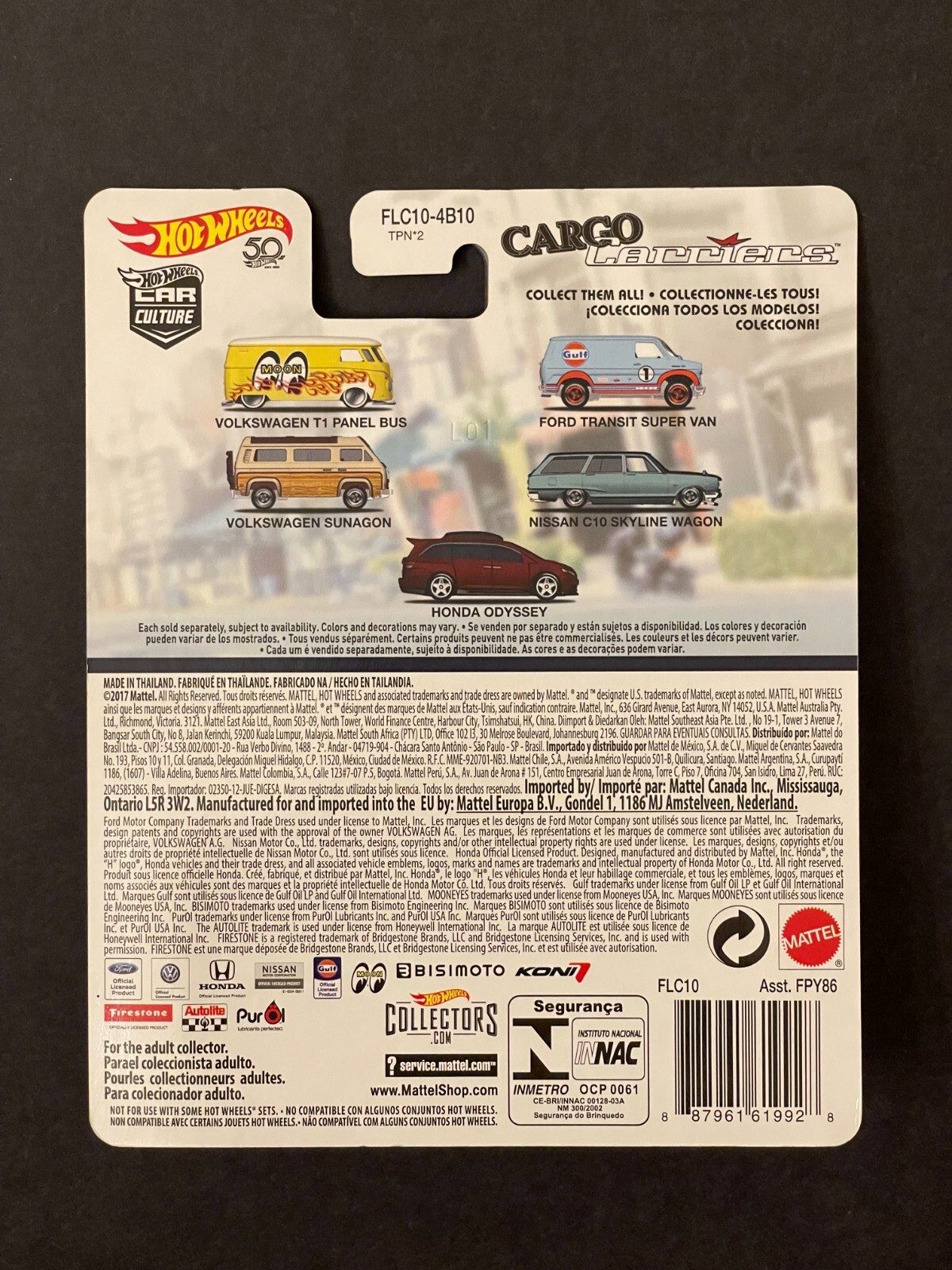 Hot Wheels Cargo Carriers Nissan Skyline Wagon Car Culture Real Riders