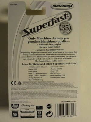 Matchbox Superfast 2004 - LAMBORGHINI DIABLO Nr 72 NEU-OVP