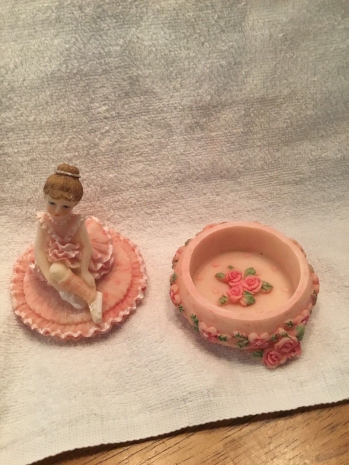 Pink Ballerina Trinket Box