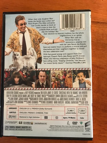 Christmas with the Kranks DVD