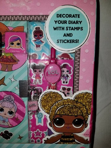 NEW LOL Surprise Secret Diary Set With Lock And Key