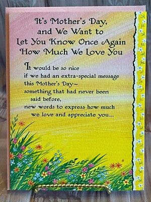 Blue Mountain Arts Mother's Day Card ''We Want To Let You Know How Much We...''