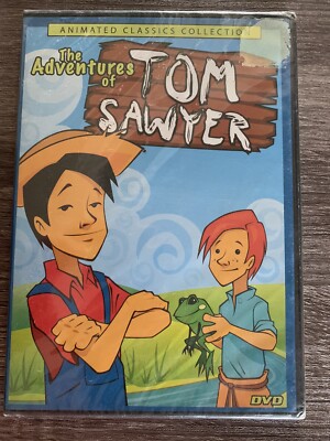 The Adventures of Tom Sawyer Animated Classics Collection DVD  NEW  Free Ship