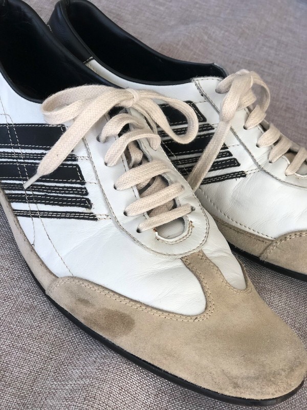 Neil Barrett Modern Office Casual Business Dress CBD Wing Tip Sneaker Trainer 42
