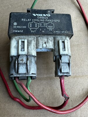 VOLVO 850 940 960 C70 S70 V70 S90 V90 COOLANT FAN RELAY 1398845. See Description