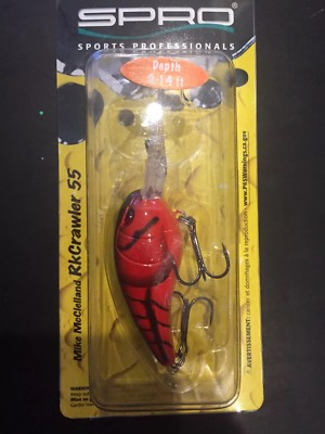 SPRO RK Crawler 55 9-14 Red Bug