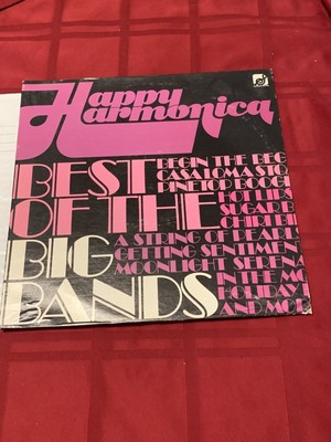 Happy Harmonica Best of the Big Bands Vinyl Record Album