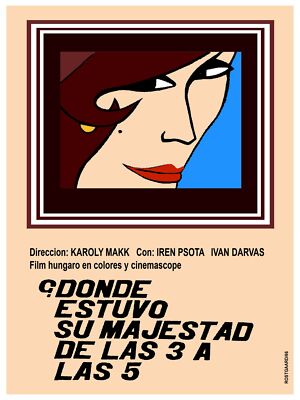 5773 Donde estvo su majestad de 3 a 5? Movie Poster.Interior design.Decor Art