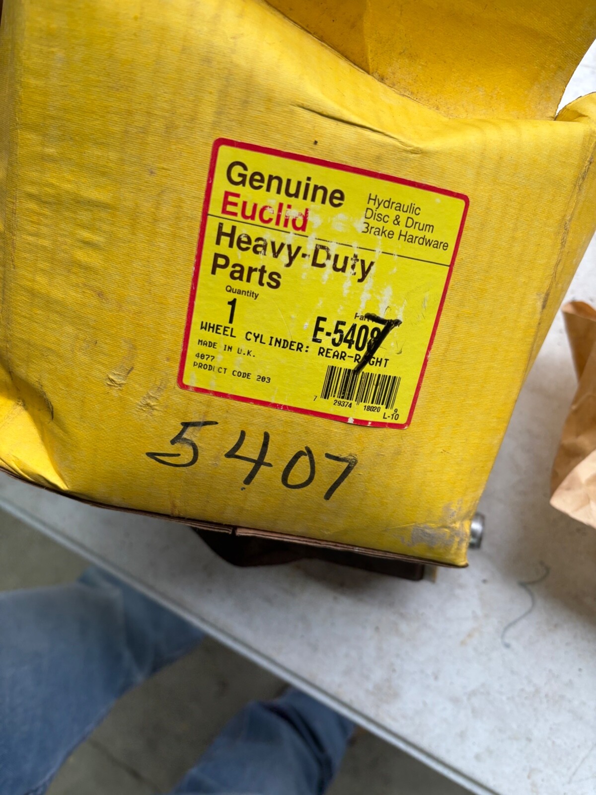 girling left wheel cyl expander READ THE LISTING 9W