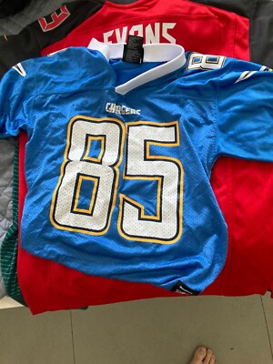 San Diego Los Angeles Chargers Gates  #85 jersey youth medium NEW