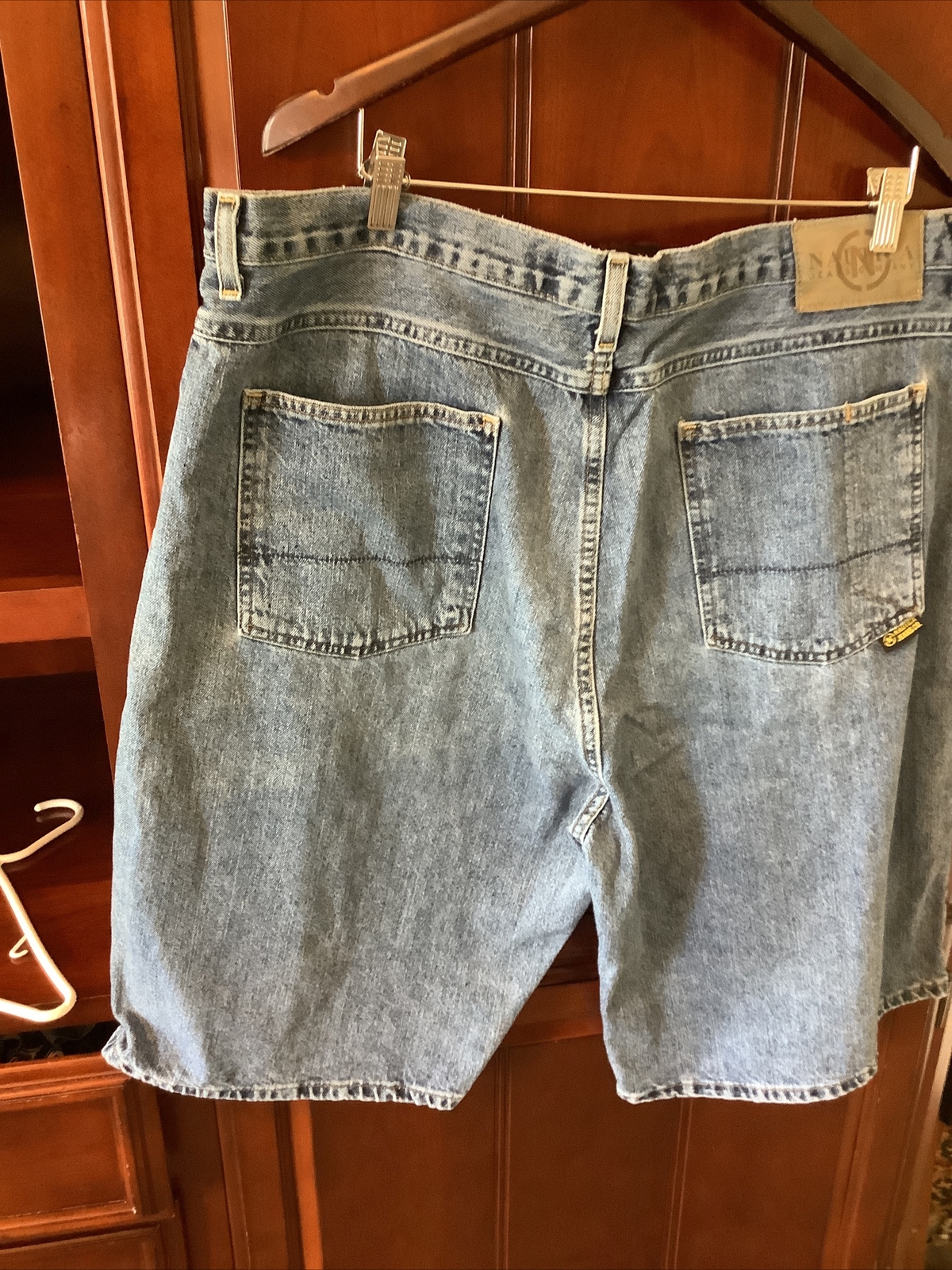 Blue Denim Shorts - Mens Size 42 