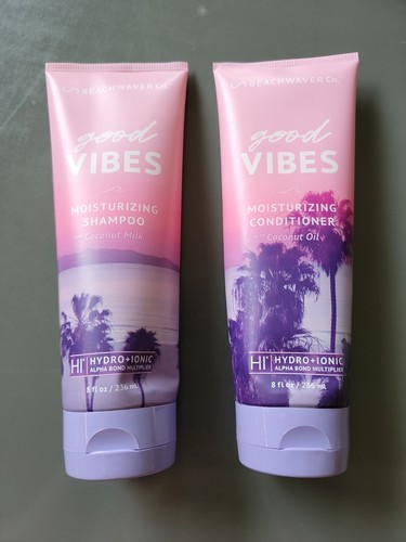 Beachwaver Co Good Vibes Moisturizing Shampoo & Conditioner 8ozEach SEALED NEW