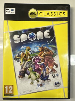 Electronic Arts EA Classics: SPORE (PC DVD MAC) 2008 very good
