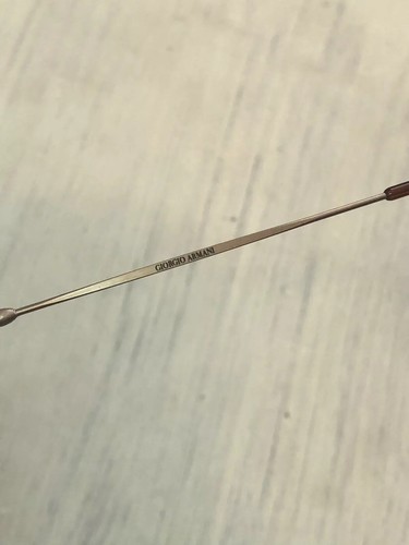 Giorgio Armani Vintage Eyeglasses Frames 642-V 816 Oval/Round 49-19-140 Italy