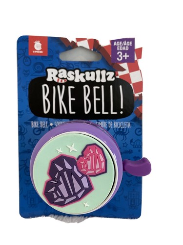 Raskullz Childrens Bike Bell New In Pkg. Very Cute! Great Gift!