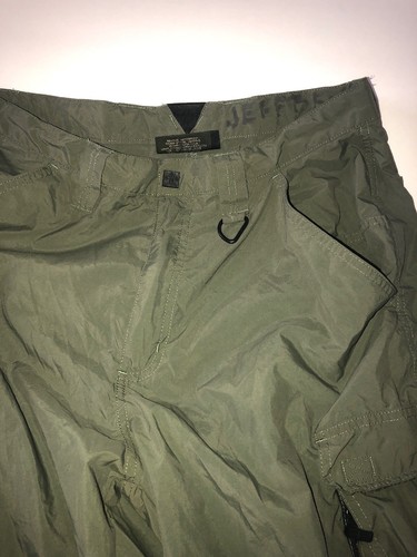 Boy Scouts of America Olive Green Nylon Cargo Shorts ADULT SMALL Logo
