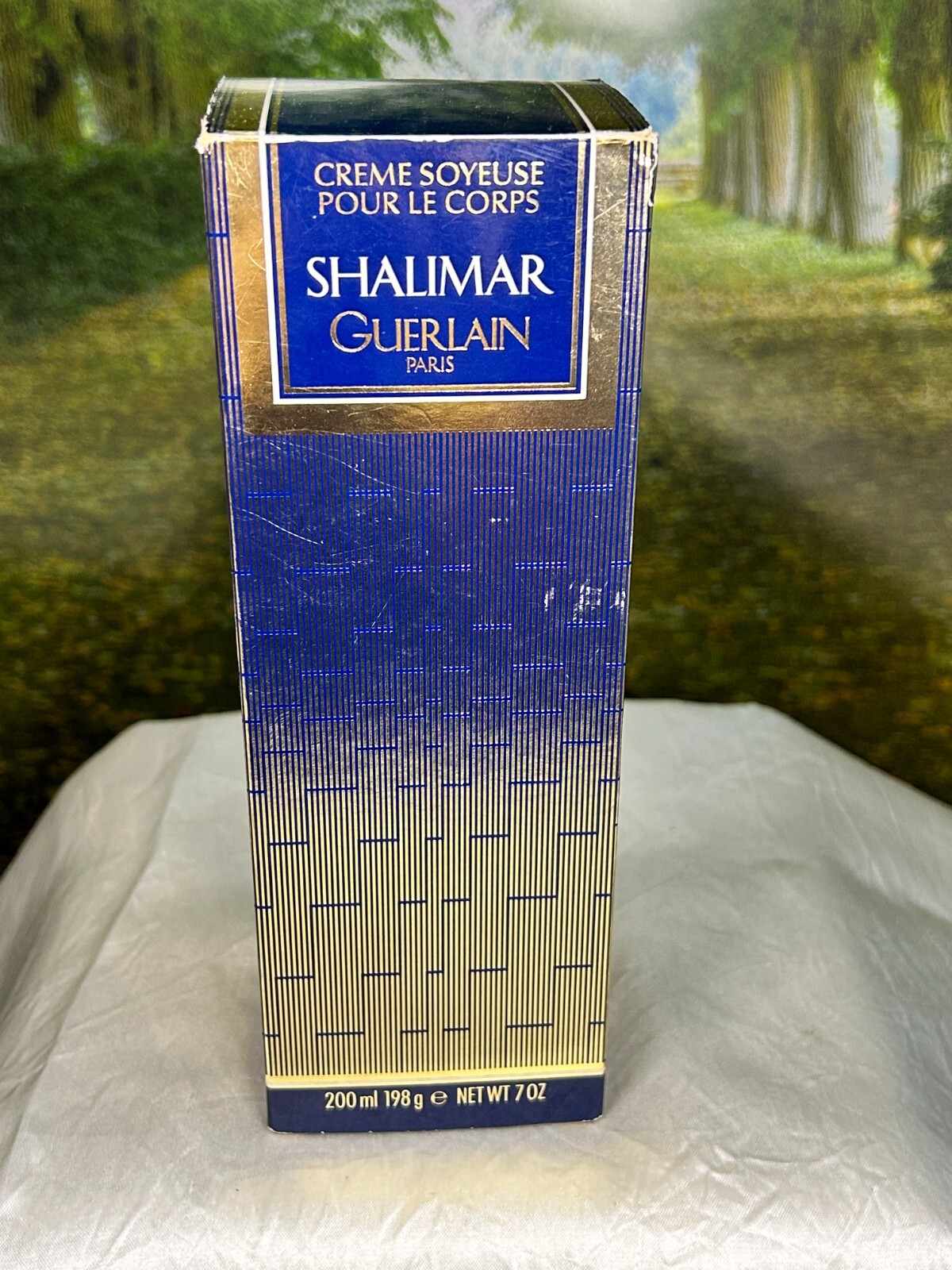 GUERLAIN SHALIMAR 200ML VINTAGE SILKY BODY CREME (NEW WITH