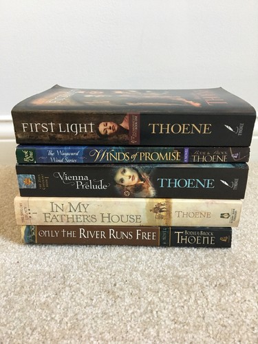 Lot of 5 Brock/Bodie Thoene - Christian Historical Fiction - pbs - FREE SHIP