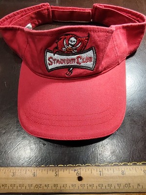 Tampa Bay Buccaneers Stadium Club Visor Hat From 2002 Super Bowl Year