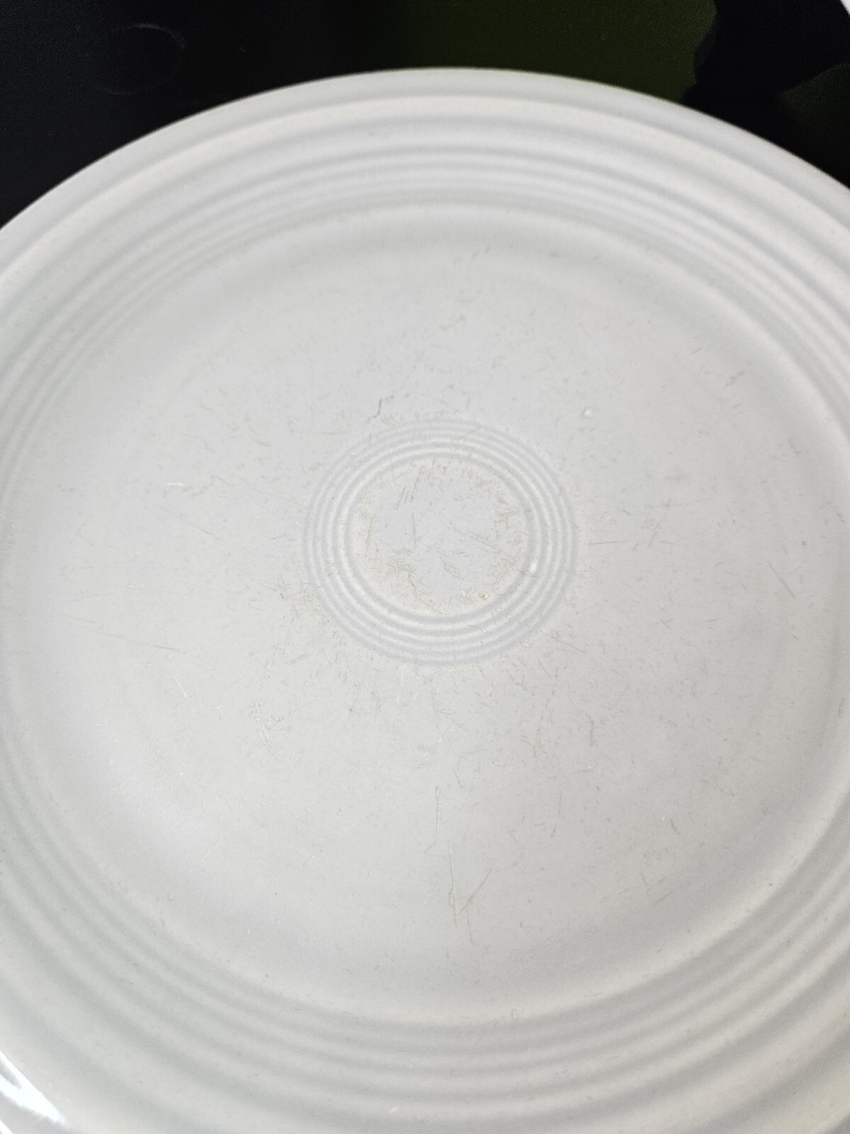 Vintage Fiestaware Set Of 2 Gray Grey Dinner Plates 9.5