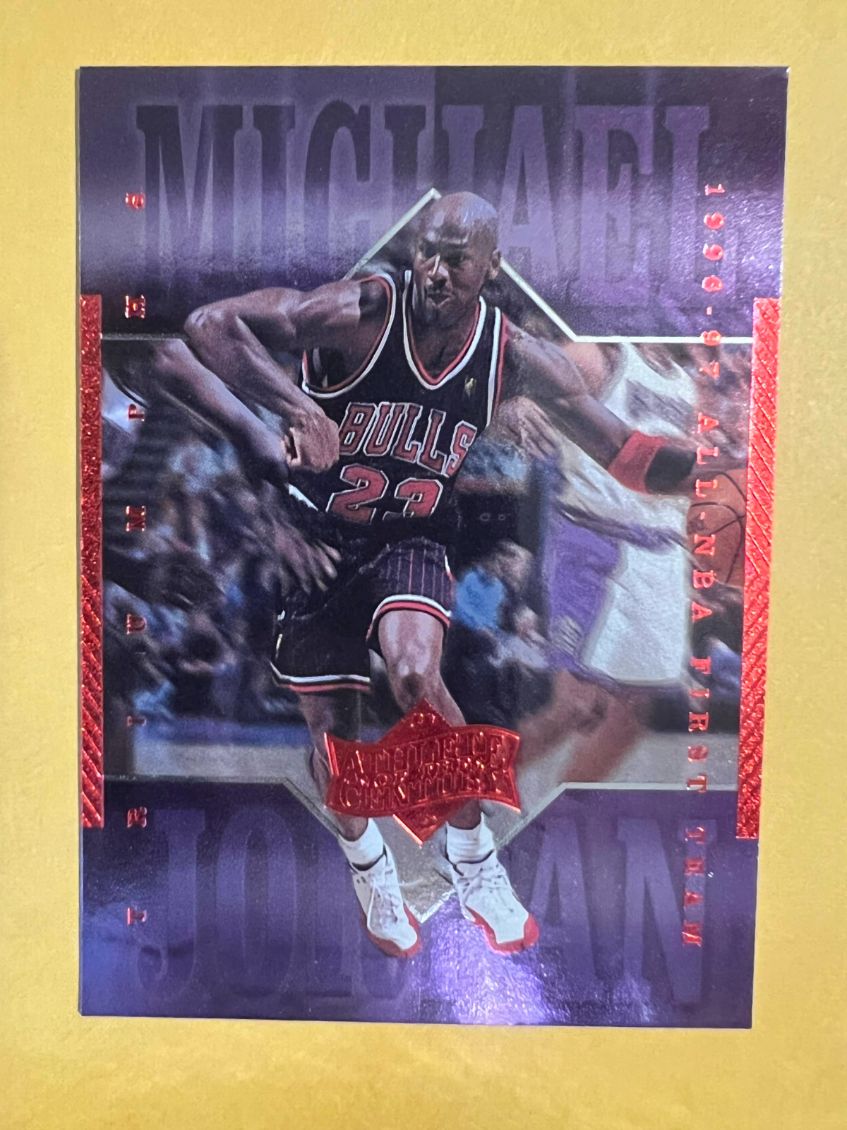 NBA カード MJ Athlete of the Century 1999 Upper Deck Michael Jordan Athlete of the Century 24