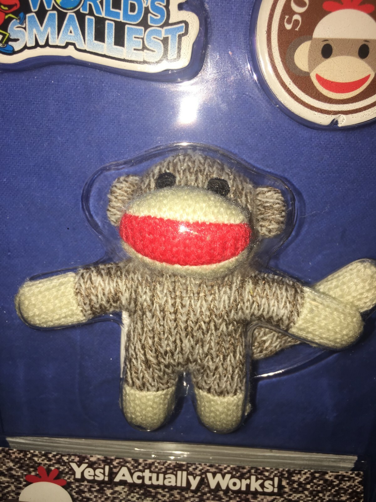 World's Smallest Sock Monkey ((NEVER OPENED))