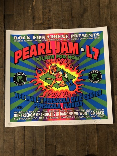T.A.Z. Rockポスター
1996年製シルクスクリーン Taz Lollapalooza Original Rock Concert Poster