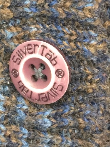 Levis Silvertab 100% Wool Gray colour Kids SMALL or 5-6.Button up cardigan