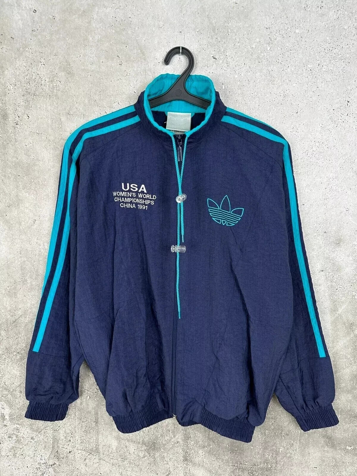 Vintage 90's Adidas Equipment USA Team World Cup Football