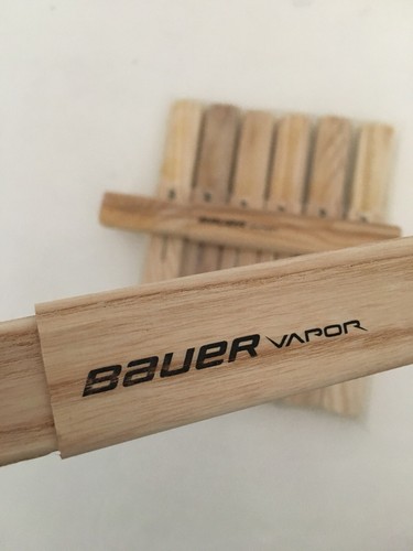 Bauer Hockey Vapor 6” Long Wood End Plugs - 8 Total