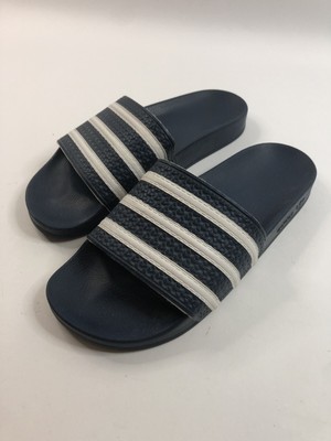 Vintage Adidas Adilette Slides Navy 