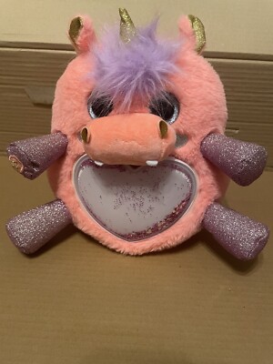 Rainbow Corn Fairy Corn Surprise 9''in Pink Hippo Unicorn Plush Talks