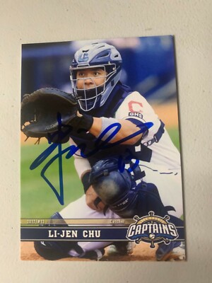 Li Jen Chu 2015 Signed Lake County Captains 