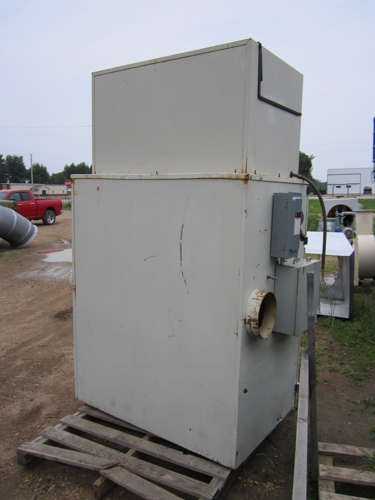 DSP Monoxivent Model 835-75-3CF-TH 3 Cartridge 3500 CFM 7.5 HP Dust Trays