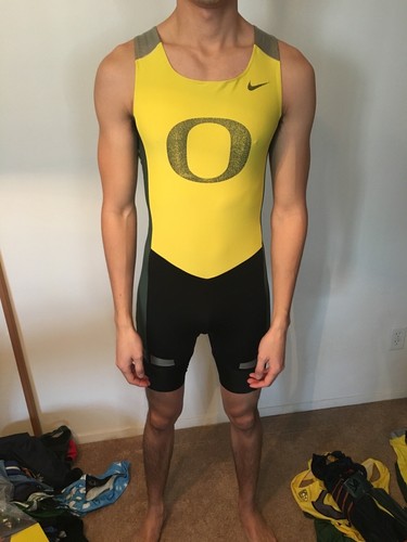 Oregon Nike Elite Track and Field Singlet unitard Running Oregon Nike Elite Track and Field Singlet unitard Running