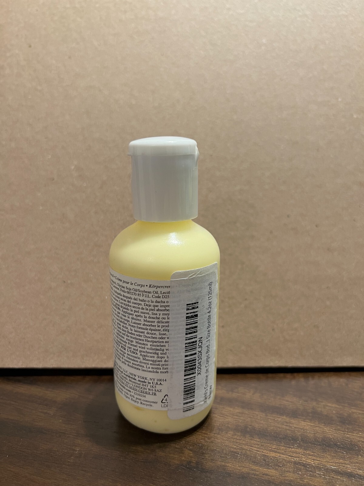 Kiehl's Creme De Corps Body Lotion 4.2 oz / 125 ml  Sealed